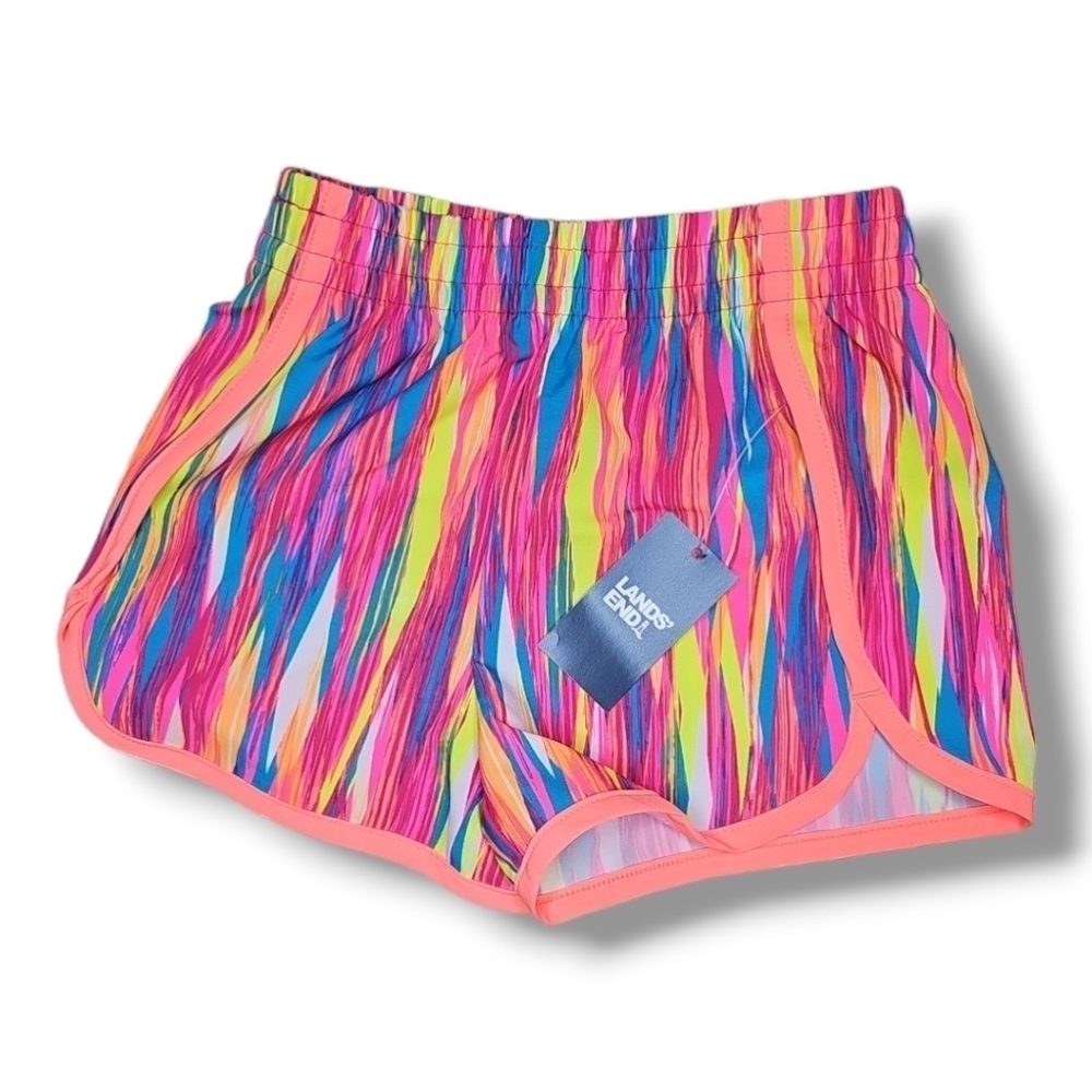 Lands' End Multicolored Pull-On Shorts - Size XXS (2-3 Toddler)